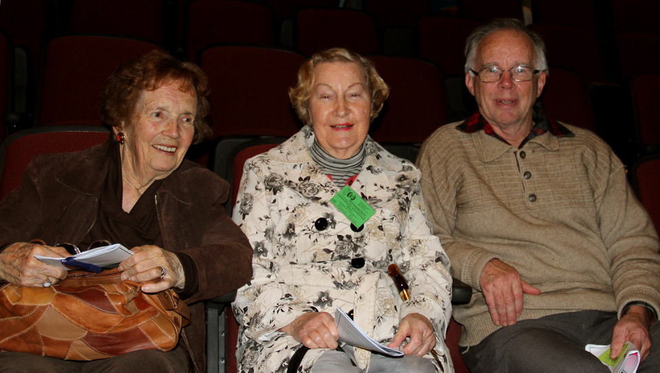 Margaret McArthur, Marie Jones, Gary Stratton