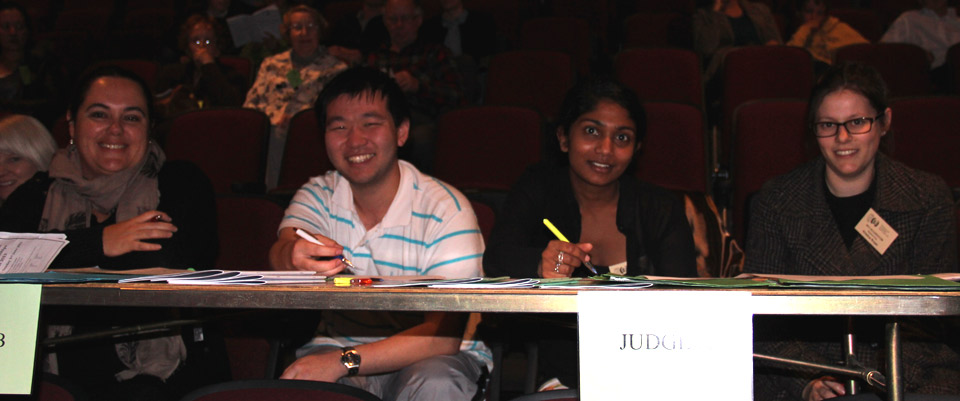 Sonja Palinich, George Xu, Roseanne Rosario and Kristina Roper.