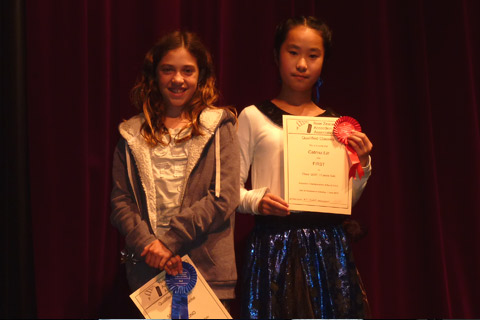 Stephanie Rooke and Catrina Lin