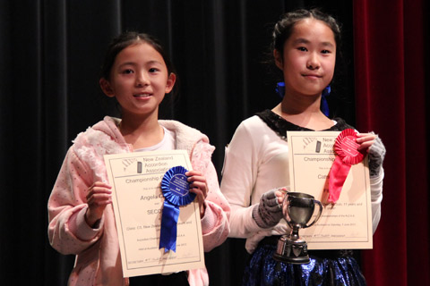 Angela Chen and Catrina Lin