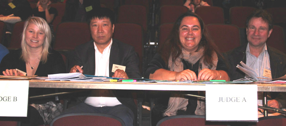 Jenna Murray, Wang Hongyu, Sonja Palinich and Marcel Riethmann.